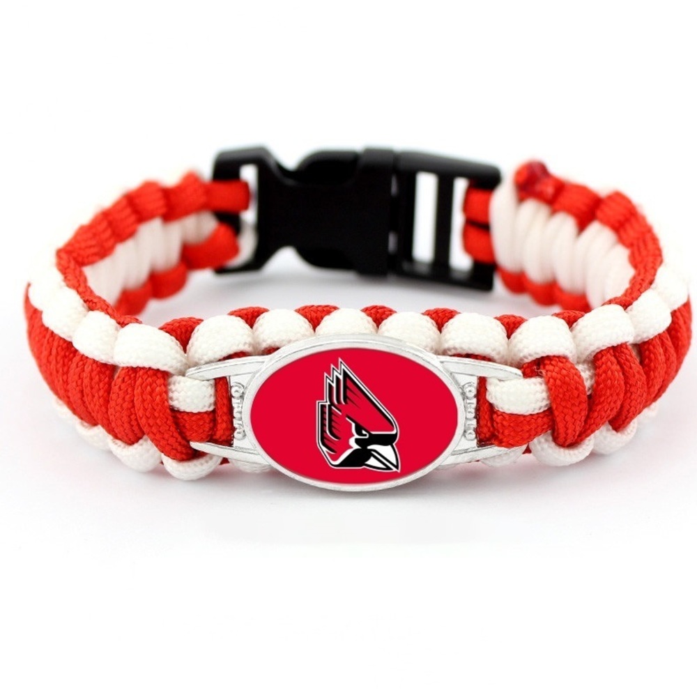 Ball State Paracord Bracelet